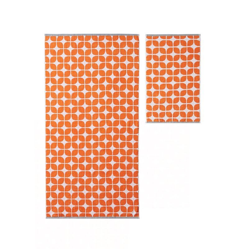 Cotton Jacquard Bath Towel 6 Piece Set