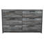 Commode double 6 tiroirs Kaisee