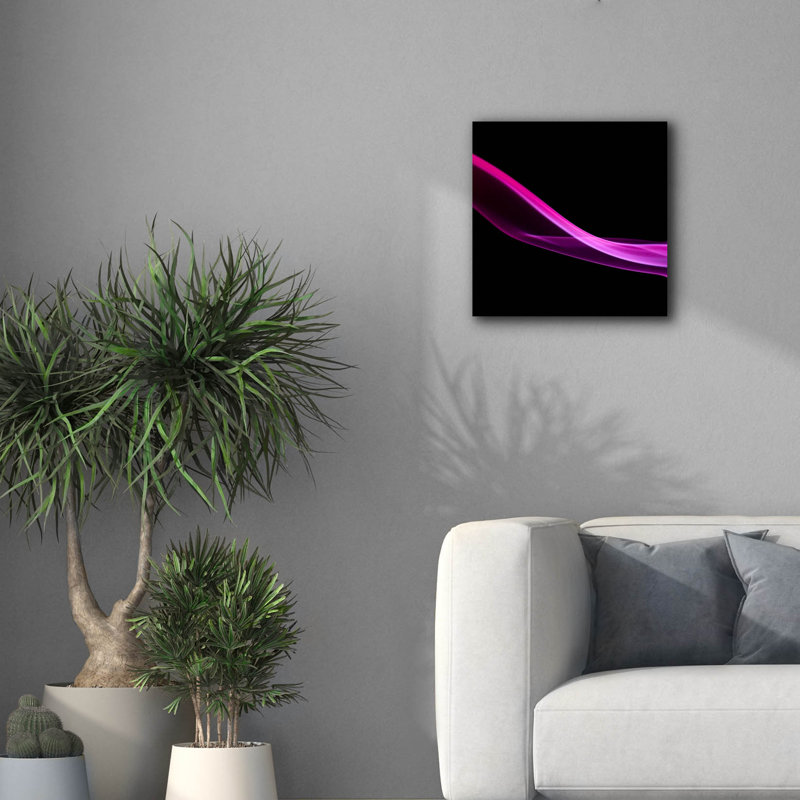 «Smoke 3» par Photoinc Studio, art mural sur toile, 18 po x 18 po, H 18 po x l 18 po x P 0,75 po
