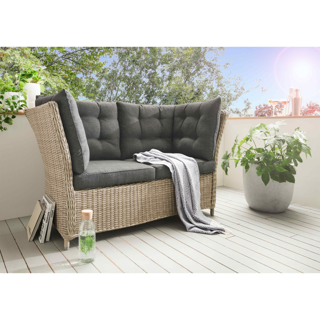 Gartensofa Luff mit Kissen