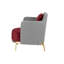 Upholstered Barrel Chair-1371428335