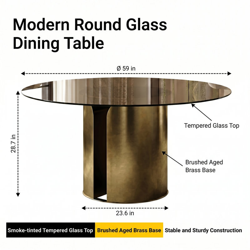 Table de salle à manger Mercer