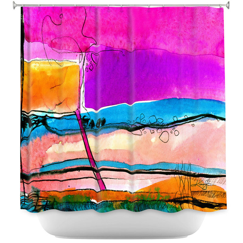 Rideau de douche simple Abstraction XXVII