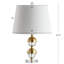 Lampe de table 23 po transparent Courtois