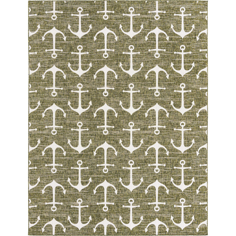 Tapis vert d'extérieur Ayton, Rectangle 9 pi x 12 pi