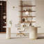 Bureau blanc Freeform Stone-1633151712