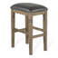 Tabouret de comptoir rembourré 30 po Yael