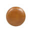 Tabouret de repose-pieds rond en cuir brun chameau 16 po Nico