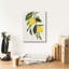  «Lemon Branch 2» par Annie Warren, art mural sur toile, 12 po x 16 po-1929639132