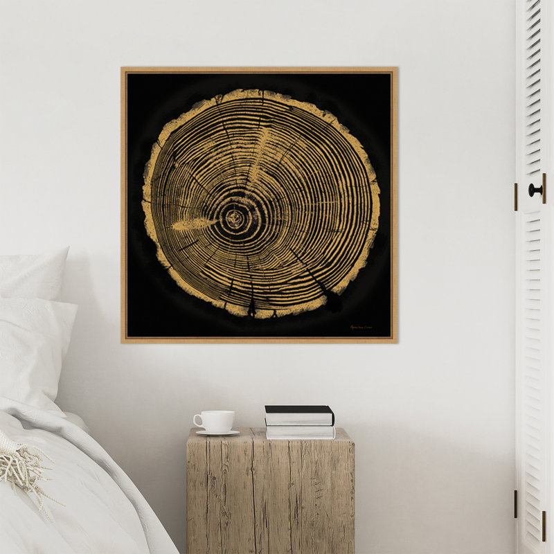 «Tree Trunk I» par Marie Elaine Cusson, reproduction d'art sur toile encadrée, H 30 po x l 30 po