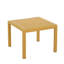 Ensemble 2 pièces intérieur/extérieur avec 1 chaise et une table basse, en polypropylène, sans entretien, montage rapide pour le jardin, idéal pour se détendre au bord de la piscine.