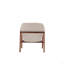 Fauteuil d'appoint en lin Miller