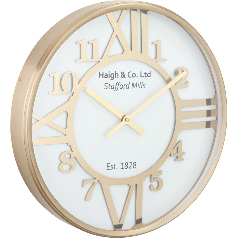 Metal Wall Clock