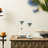 Geometric Tri-Layer Hourglasses With Grey Sand, 60-Minute Sand Timers