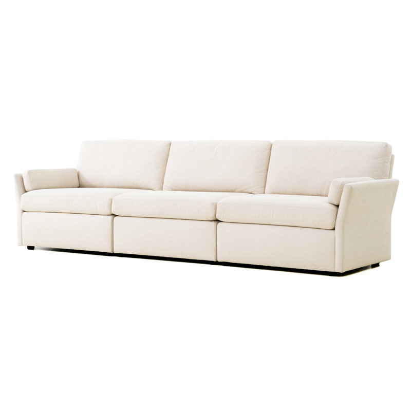 Upholstered 106'' Sofa, White