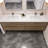 Azden 84" Wall-Mounted Double Bathroom Vanity Set-846138770