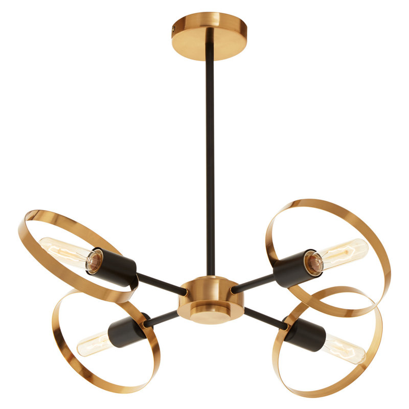 Bissonette 4 - Light Sputnik Globe Pendant