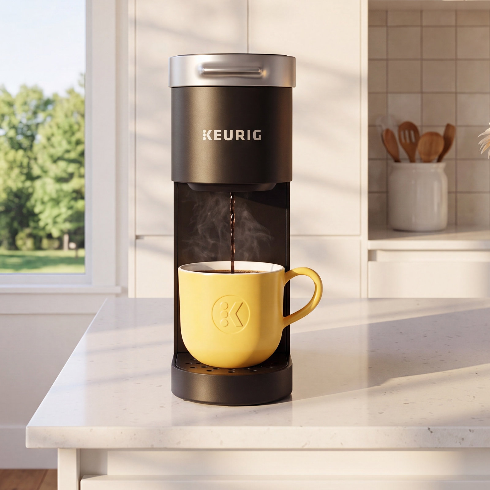 Keurig K-Mini Single-Serve Pod Coffee Maker, Matte Black