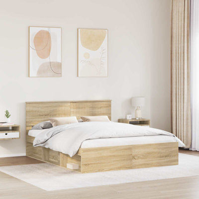 Solid Wood Bed