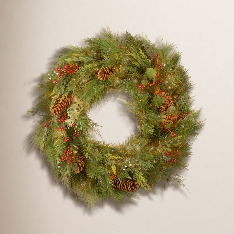 30" Pine Wreath