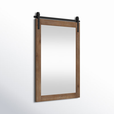 Dayanah Modern Farmhouse Distressed Accent Mirror