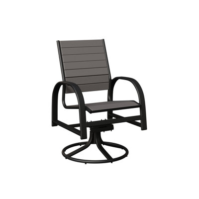 Chaise berçante pivotante en poly berlinois Berlin Gardens