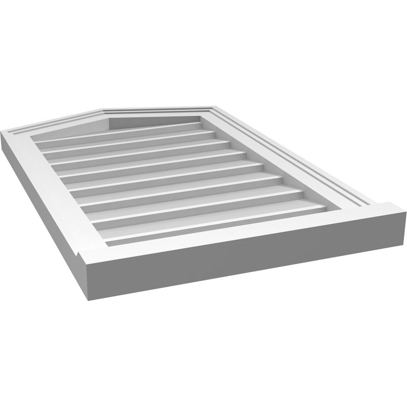 Ventilateur à pignon en uréthane non-fonctionnel Signature, H 28 po x l 18 po x P 2 po