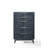 Domburg 5 Drawer Grey Ash Chest