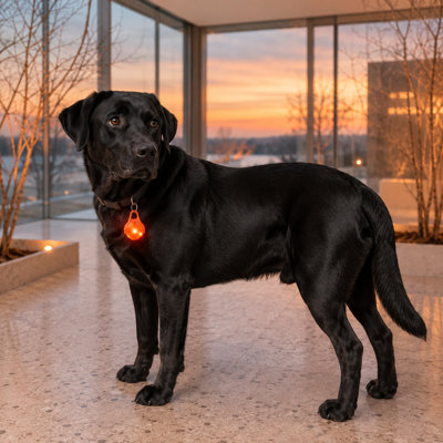 Luminaire suspendu à 360 degrés à DEL pour animaux de compagnie
