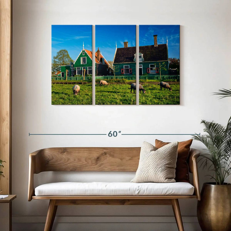 Zaanse Schans Sheep, H 28 po x l 45 po