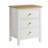 3 Drawer Nightstand With Solid Wood Knobs-1346276160