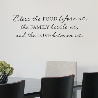 Text & Numbers Wall Decal