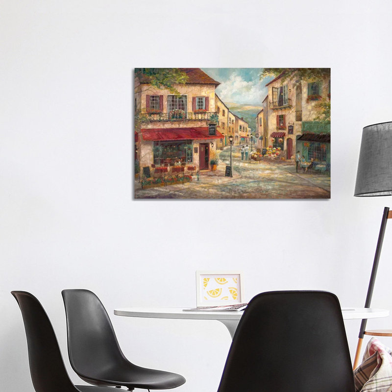 Salvatore's by Ruane Manning - Wrapped Canvas Print, 101.6 cm H x 66.04 cm W x 1.91 cm D
