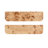 Burlock Floating Wall Shelves with Burlwood Look
