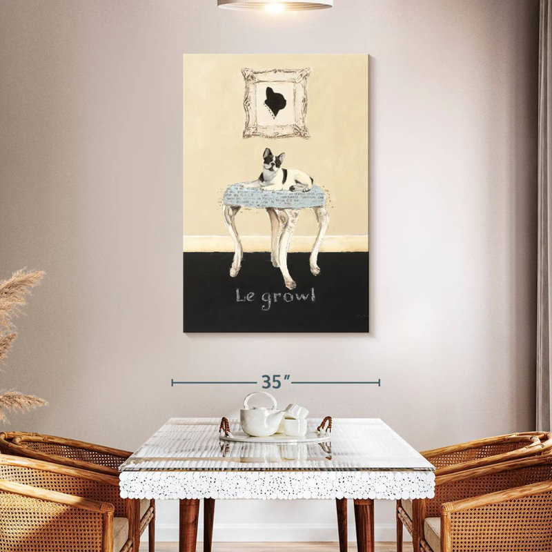 Brampt Le Growl, 48" H x 32" W