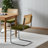 Crumley Upholstered Side Chair With Cane Rattan Back And Steel Frame-1636147876-1622965410