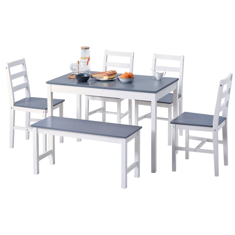 Dismuke Pine Solid Wood Dining Set