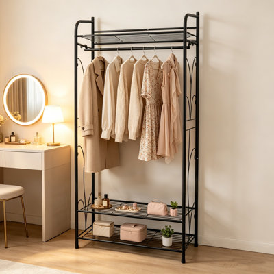 Bassler 31.1'' Clothes Rack