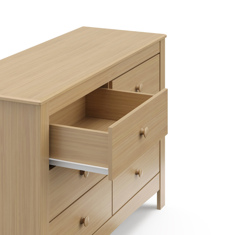 Commode double 6 tiroirs Noah, Bois flottant