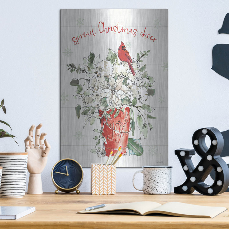«Modern Farmhouse V Christmas» par Anne Tavoletti, H 16 po x l 12 po