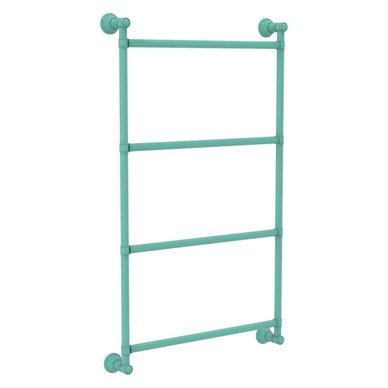 Barre à serviettes murale 18 po Carolina, Vert écume de mer, 35 po x 18 po x 3,3 po