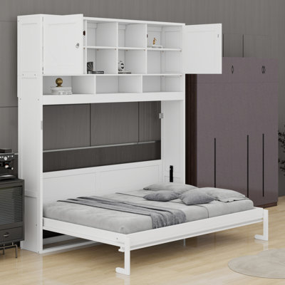 Lit escamotable moderne avec beaucoup de rangement