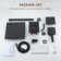3-Function Dual Shower Head Pressure-Balanced Shower System With 4 Sprays Handheld