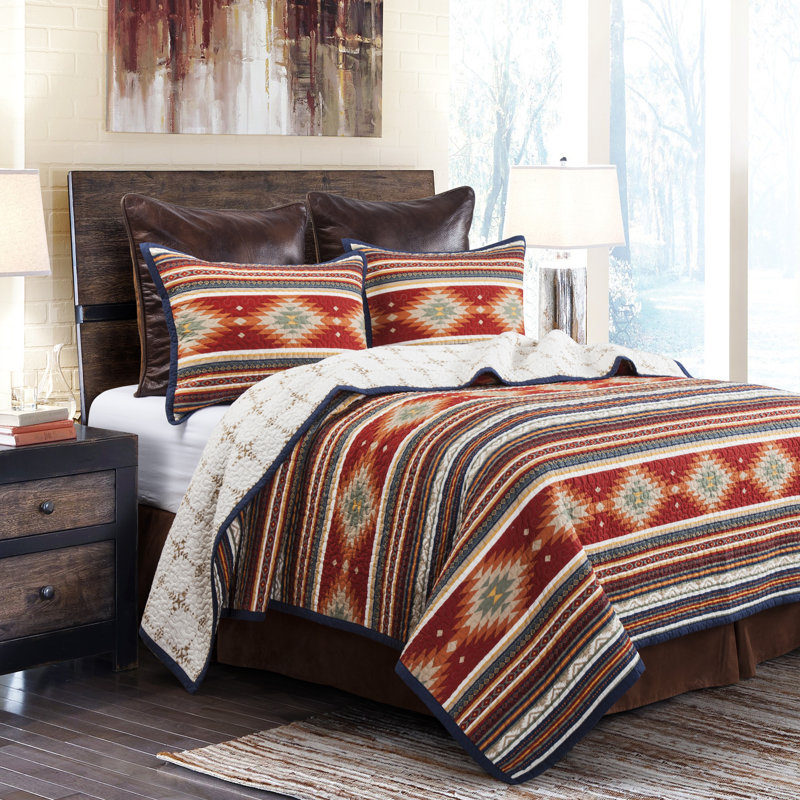 Southwest Reversible Cotton Pillow Cover Southwest Reversible Cotton Pillow Cover