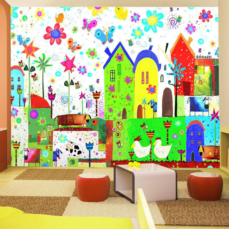 Wall Mural, 96" L x 137" W