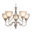 Santana 5 - Light Shaded Chandelier
