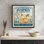 «Autumn Farm Pumpkin Patch» par Mollie B., reproduction d'art