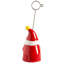 Nicola Spring - Father Christmas Card Holders - 15cm - White-105340415