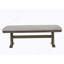 Meuble de salle à manger rembourré rustique 1pc