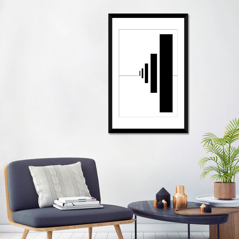 « quelque chose dans l’nulle », reproduction d’impression sur toile, H 32 po x l 24 po x P 1 po, Papier d'art encadré noir